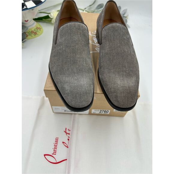 Men\'s Christian Louboutin, Danny flex loafers size 43 made in Italy main image 11
